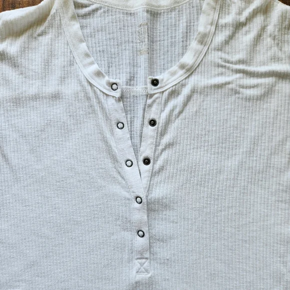 Aerie Real Soft Long Sleeve Oversized Top - Size Small - Picture 2 of 8